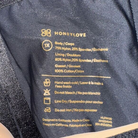 🖤Honeylove SuperPower Short Shapewear | Size 1X | Black | NWT - Picture 4 of 15